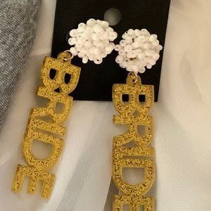 Bride earrings